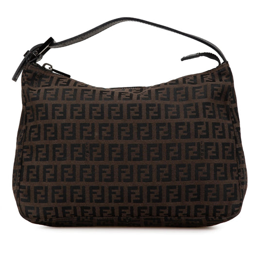 Fendi Zucchino Canvas Handbag
