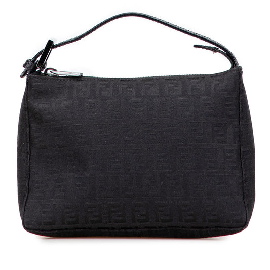 Fendi Zucchino Canvas Handbag
