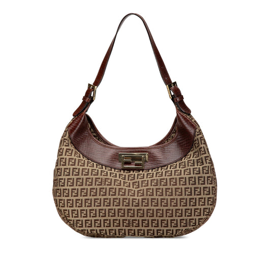 Fendi Zucchino Canvas Hobo