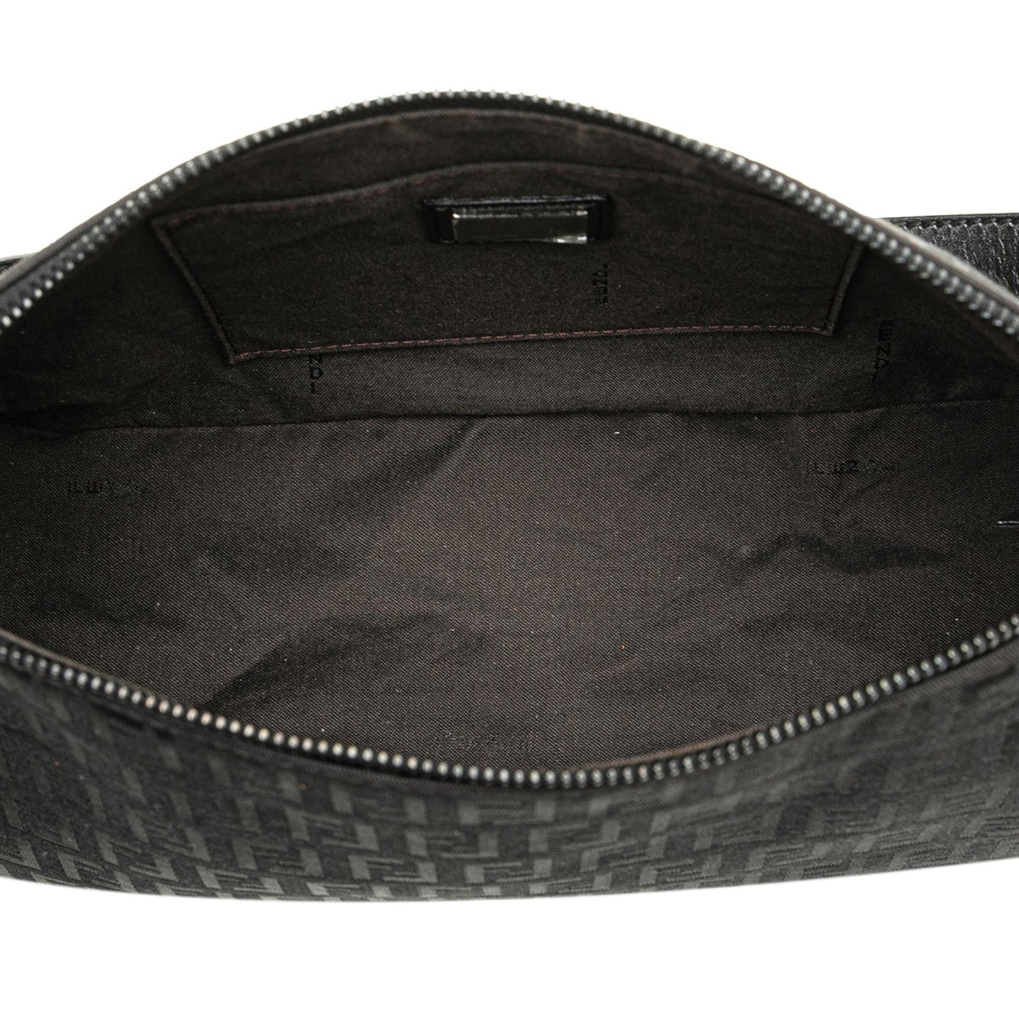 Fendi Zucca Canvas Shoulder Bag