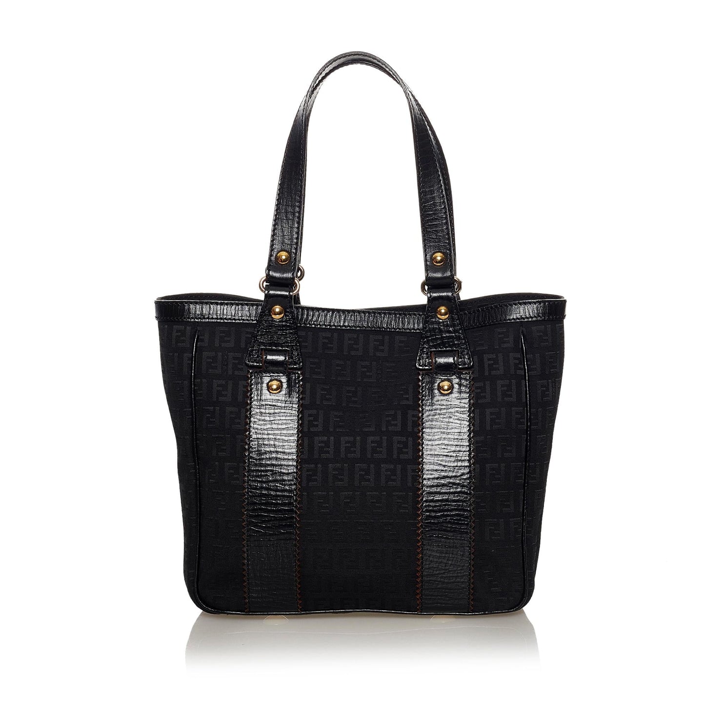 Fendi Zucchino Canvas Tote Bag