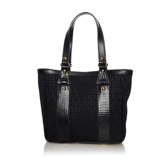 Fendi Zucchino Canvas Tote Bag