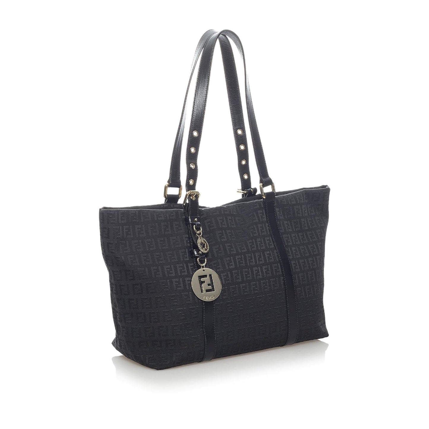 Fendi Zucchino Canvas Tote Bag
