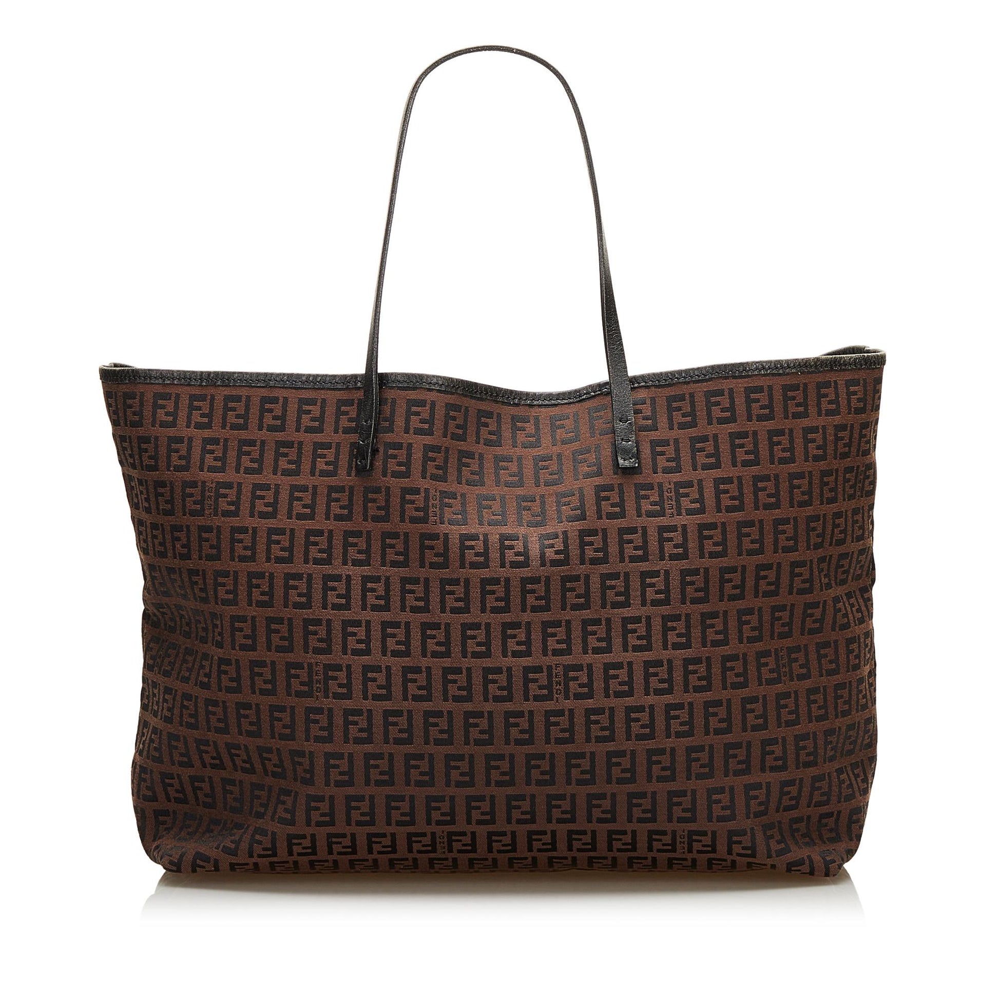 Fendi Zucchino Canvas Tote Bag