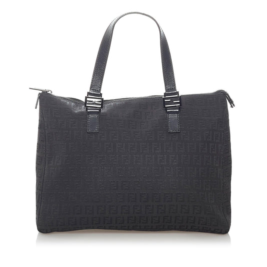Fendi Zucchino Canvas Tote Bag (SHG-u0LHWp)
