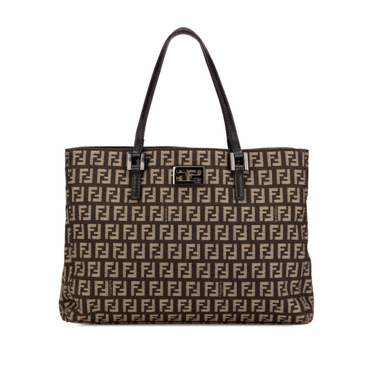 Fendi Zucchino Canvas Tote