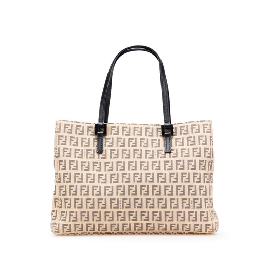 Fendi Zucchino Canvas Tote