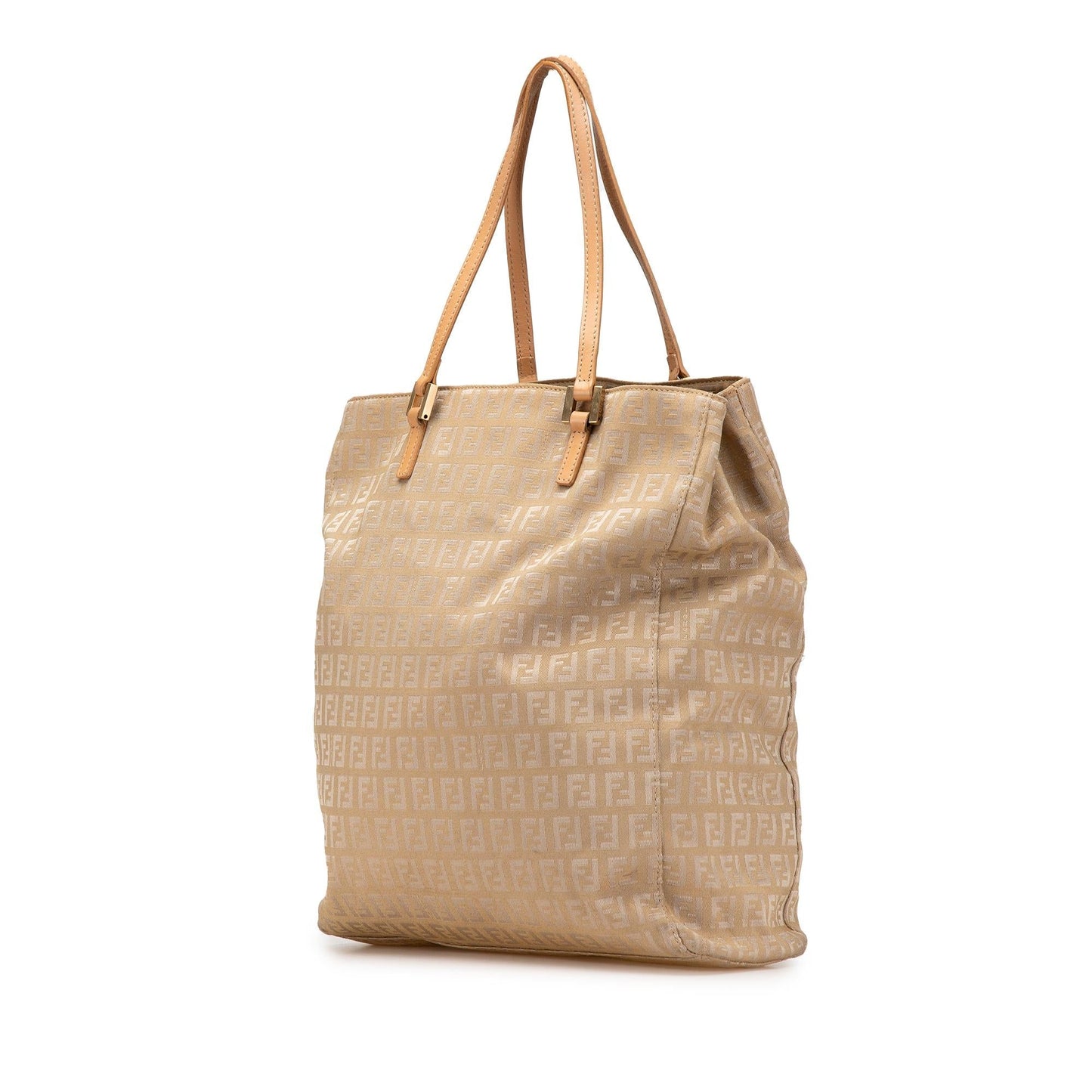 Fendi Large Zucca Canvas Twins Tote