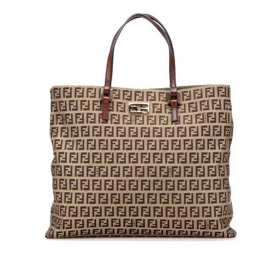 Fendi Zucchino Canvas Tote