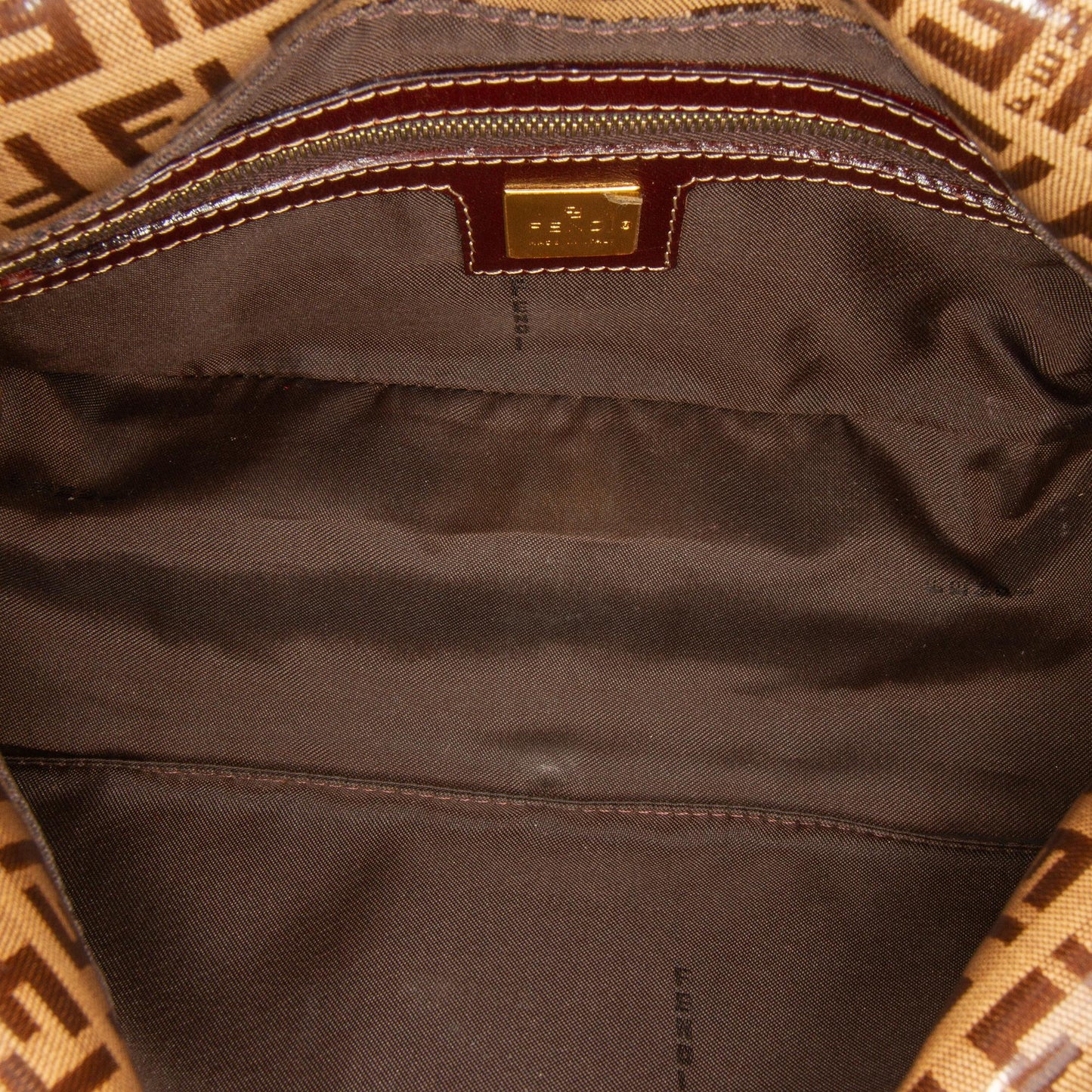 Fendi Medium Leather Chains Tote