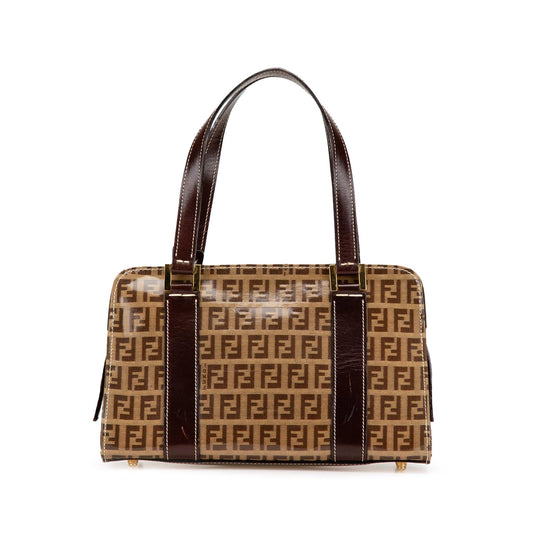 Fendi Zucchino Crystal Handbag