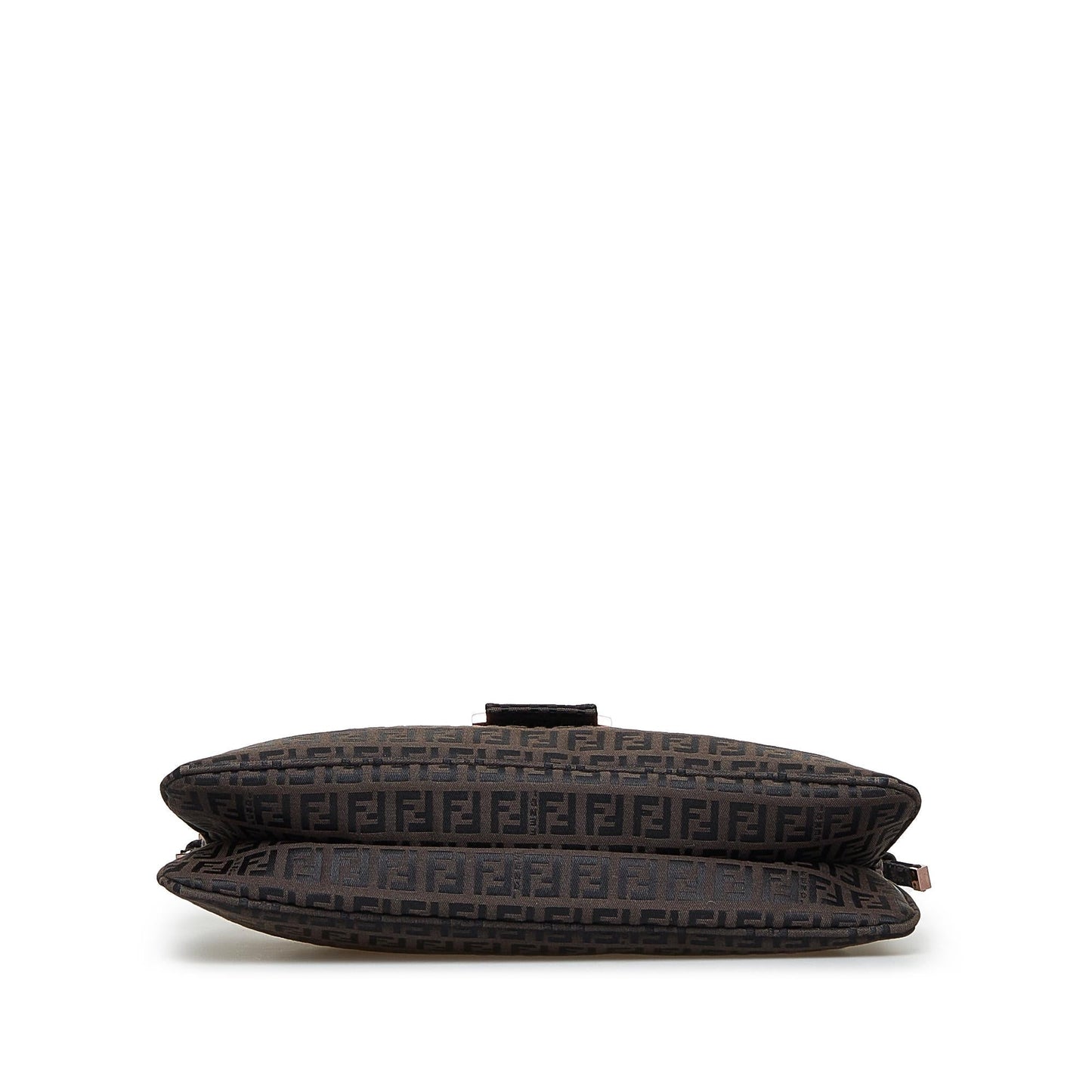 Fendi Zucchino Double Flap Baguette