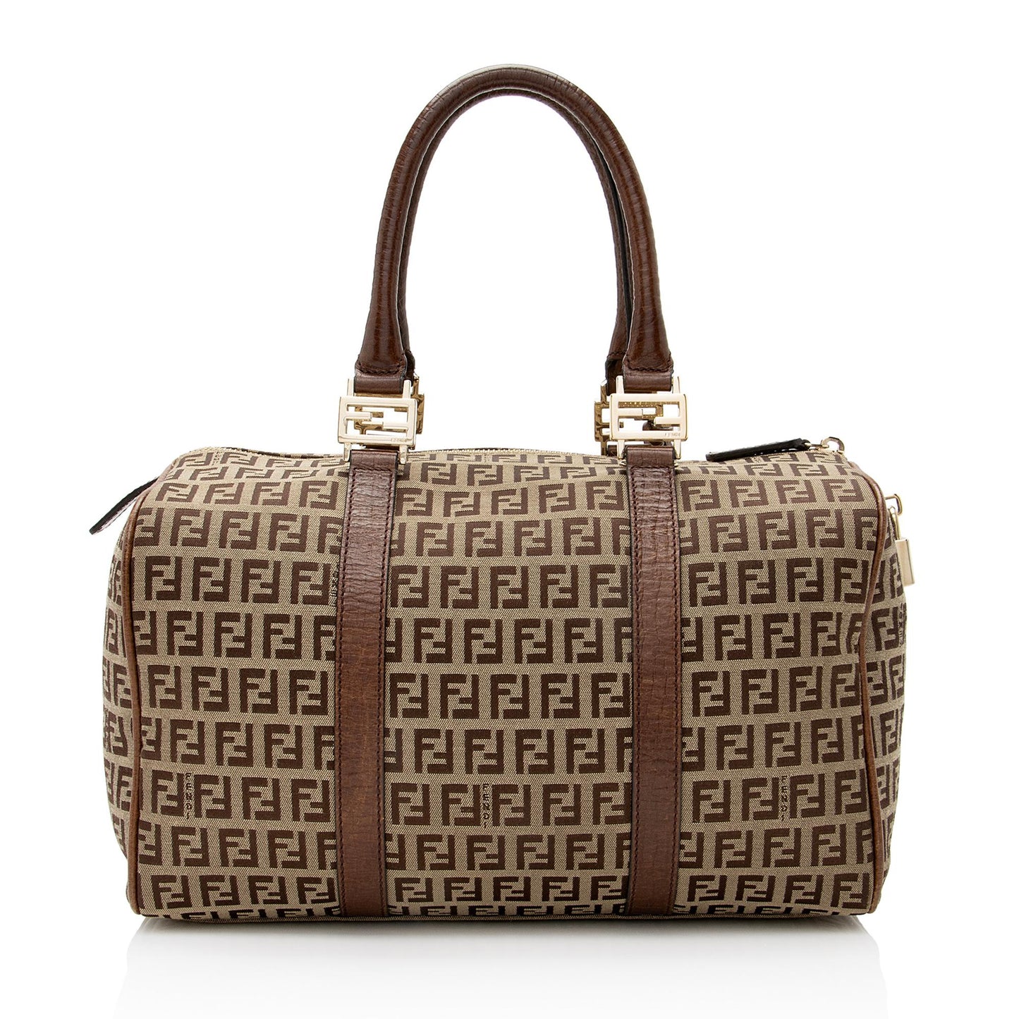 Fendi Zucchino Forever Boston Bag
