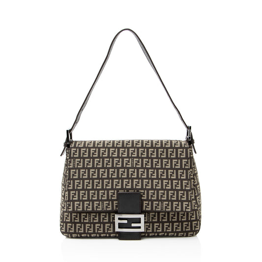 Fendi Zucchino Forever Mama Shoulder Bag