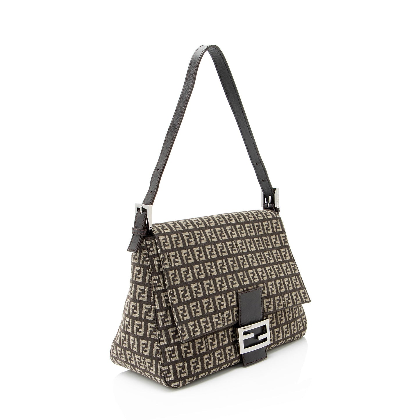Fendi Zucchino Forever Mama Shoulder Bag