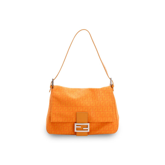 Fendi Zucchino Mama Forever Baguette Bag