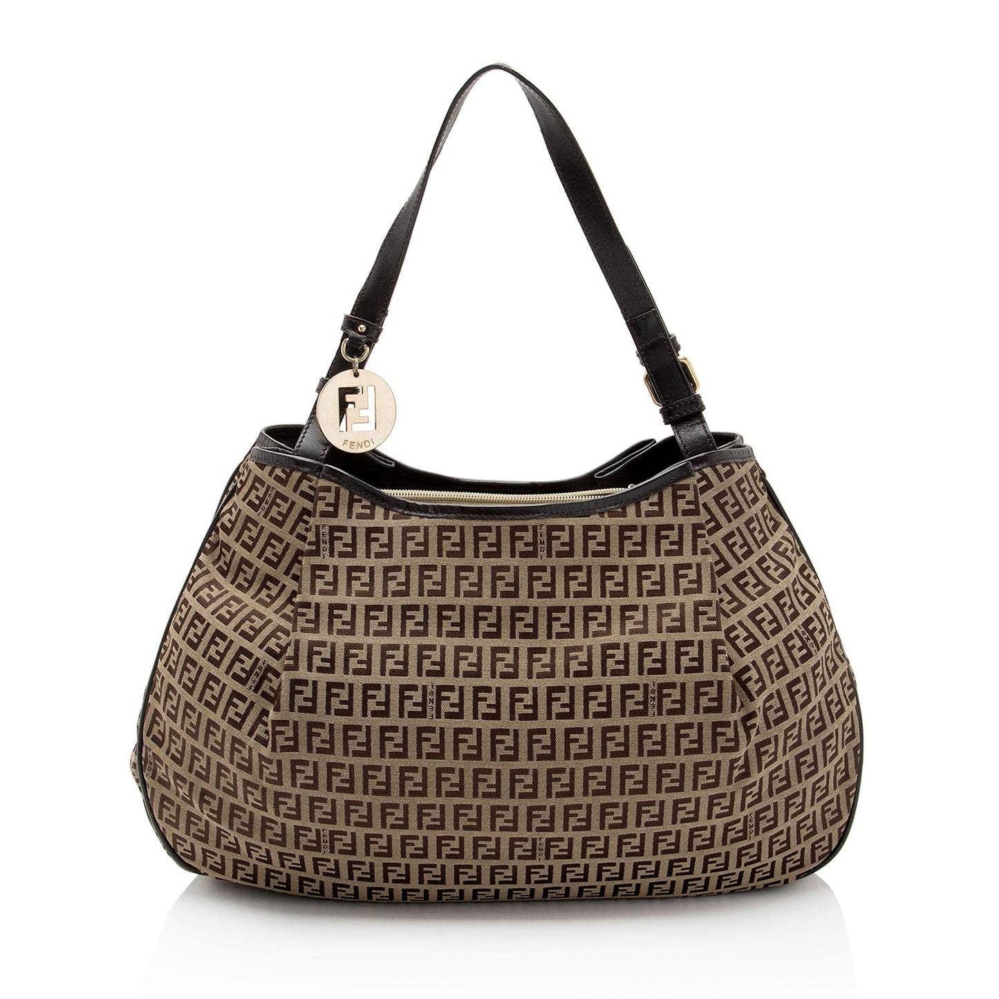 Fendi Zucchino Medium Hobo (SHF-Opb5id)