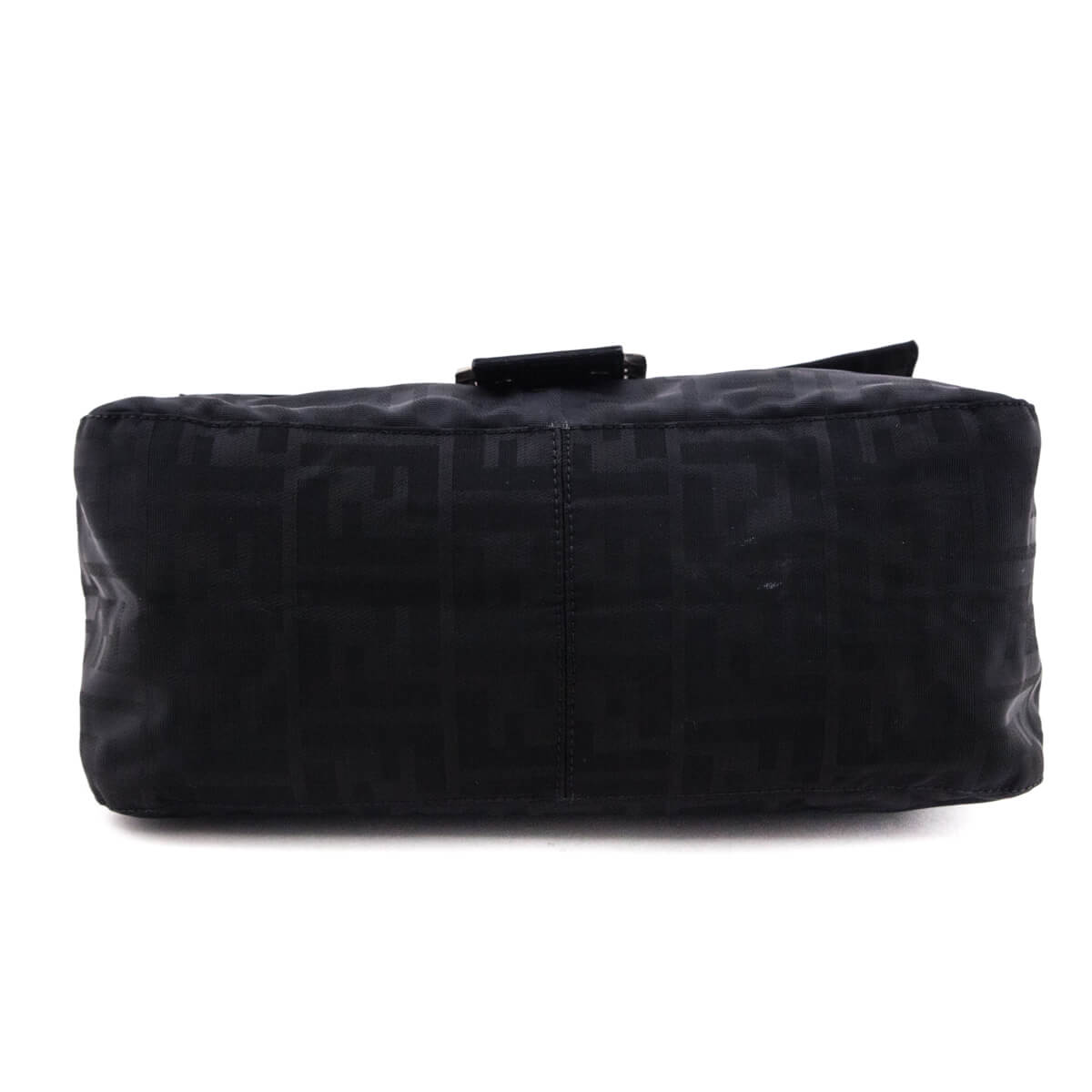 Fendi Black Zucca Mama Baguette