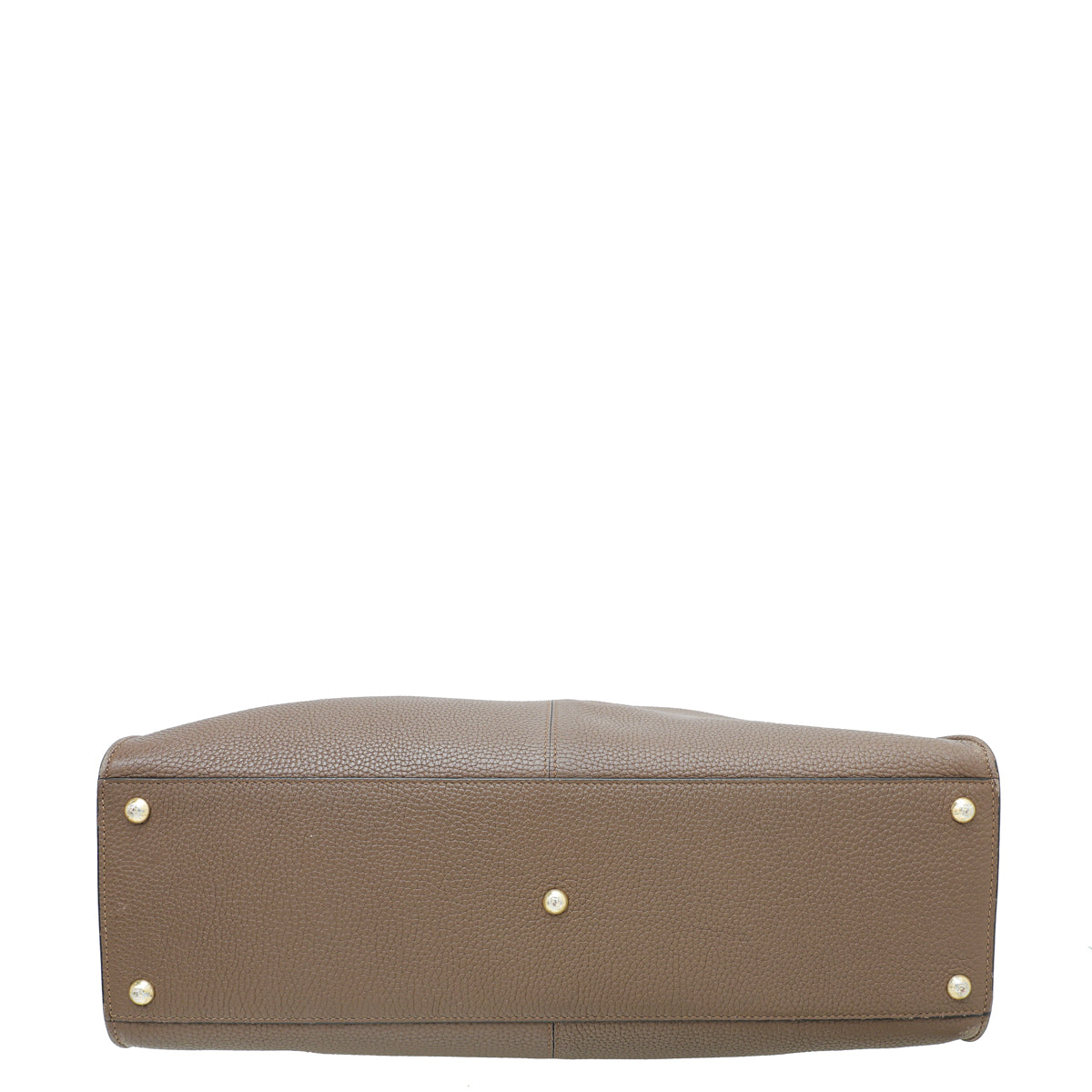 Fendi Brown Peekaboo Selleria X Lite Large Bag