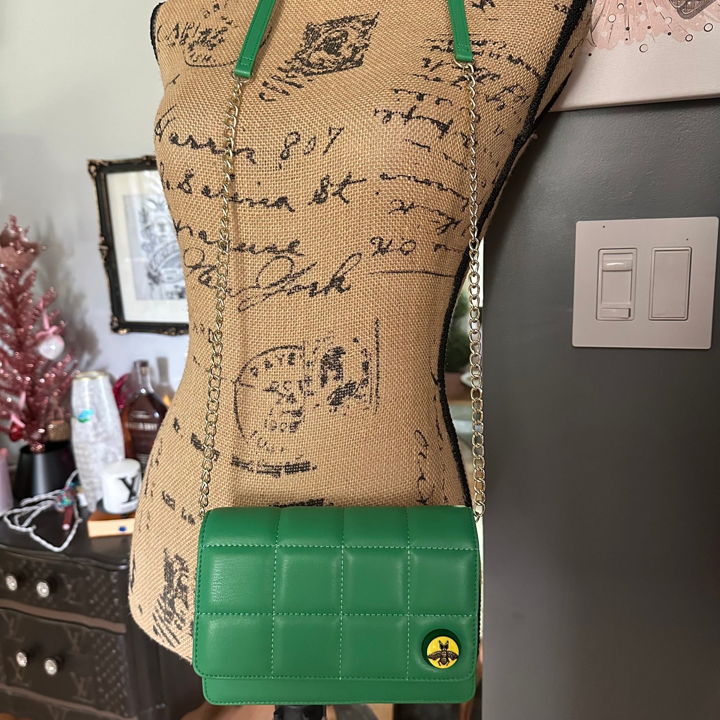 Gucci Quilted Chain Crossbody