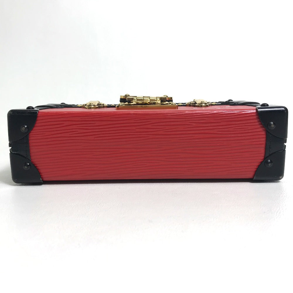 LOUIS VUITTON Shoulder Bag Epi Leather Red / black Epi Petite Mar