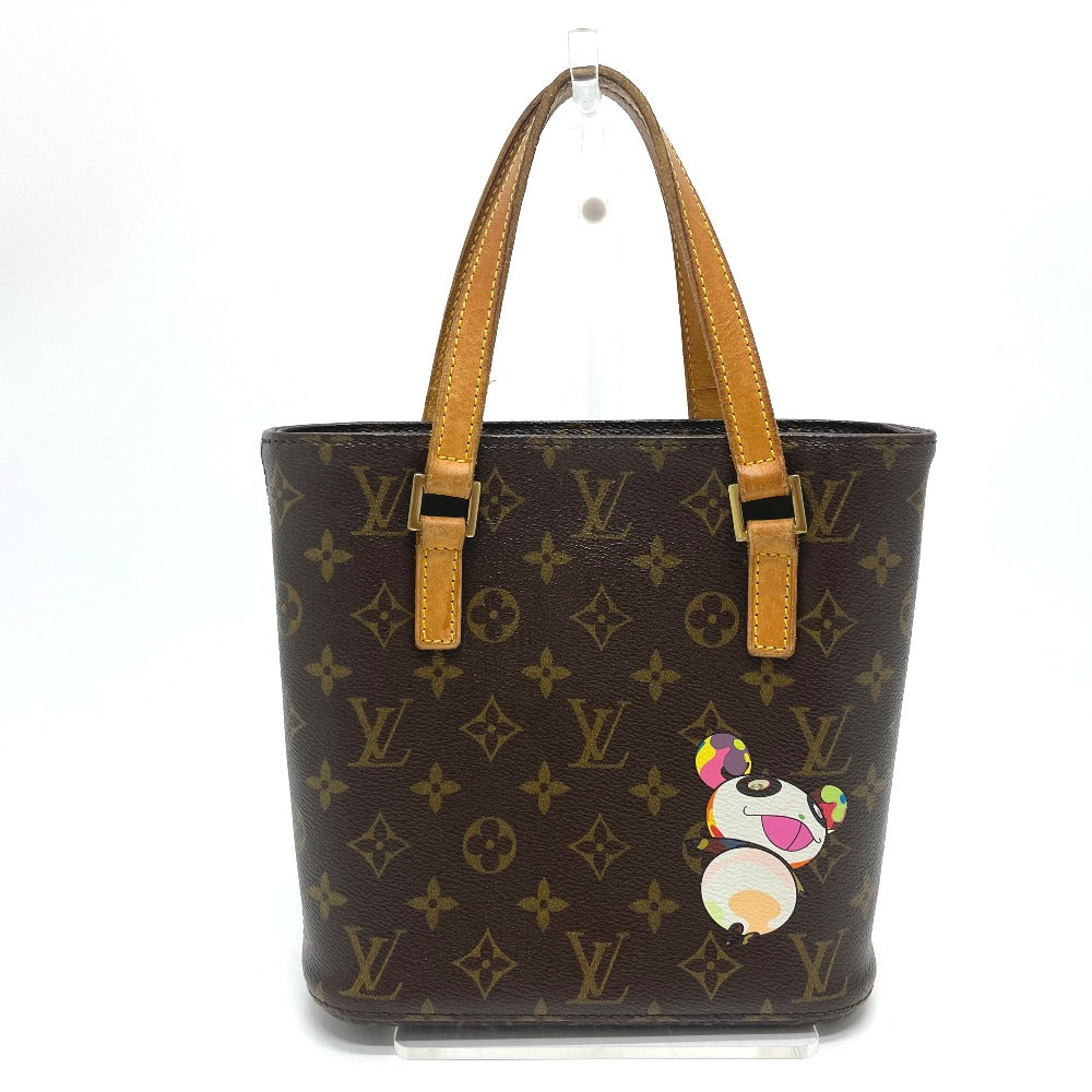 LOUIS VUITTON Handbag Monogram canvas Brown Monogram panda Vavan PM