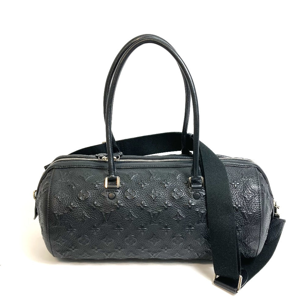 LOUIS VUITTON Shoulder Bag Leather, Monogram Revelation black Monogram Revelation Neo Papillon GM