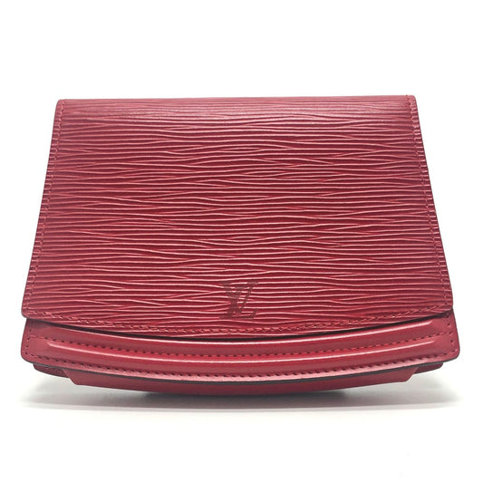 LOUIS VUITTON Shoulder Bag Epi Leather Red Epi Pochette Centur Tilsit