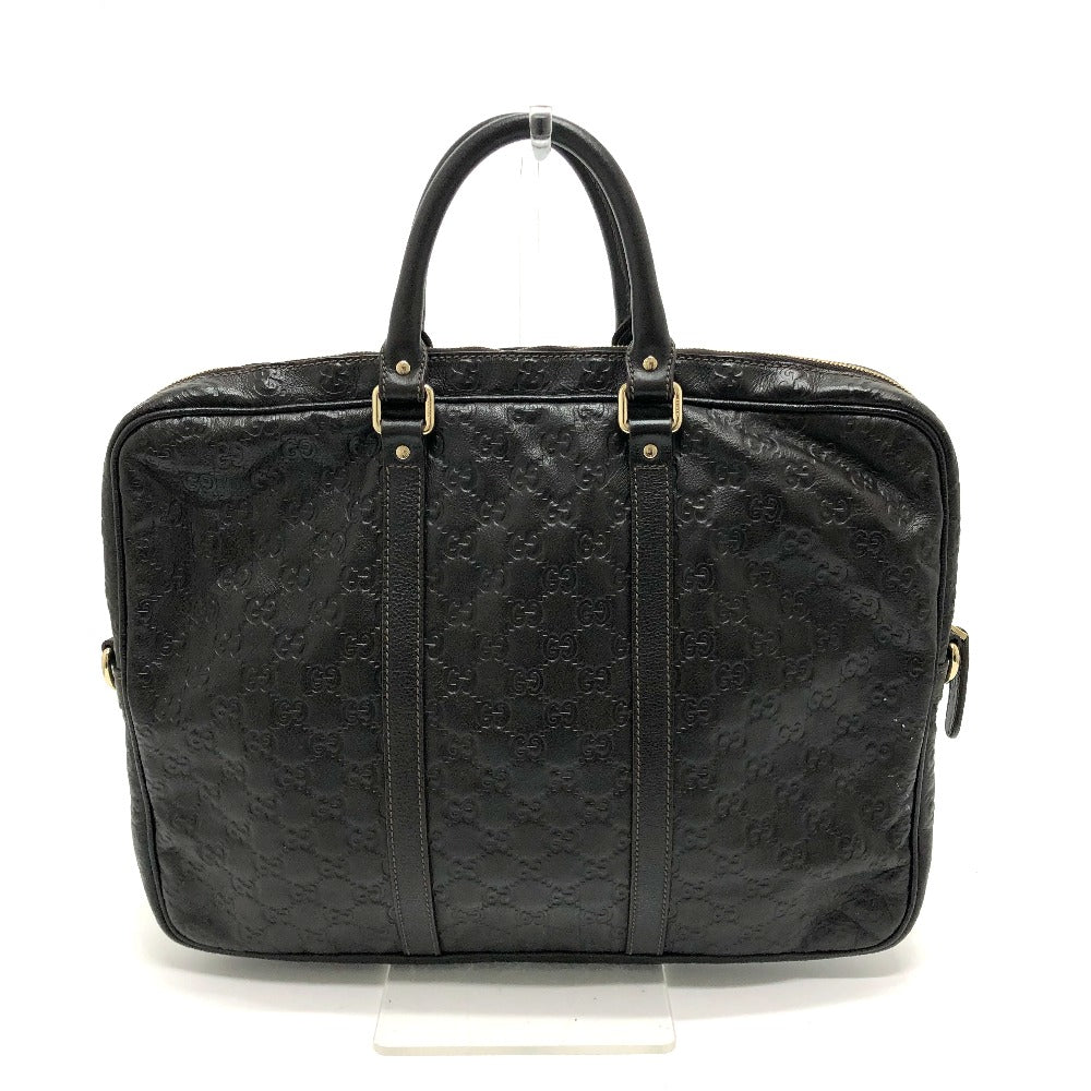 GUCCI Briefcase 201480 leather Brown Sima line Handbag mens