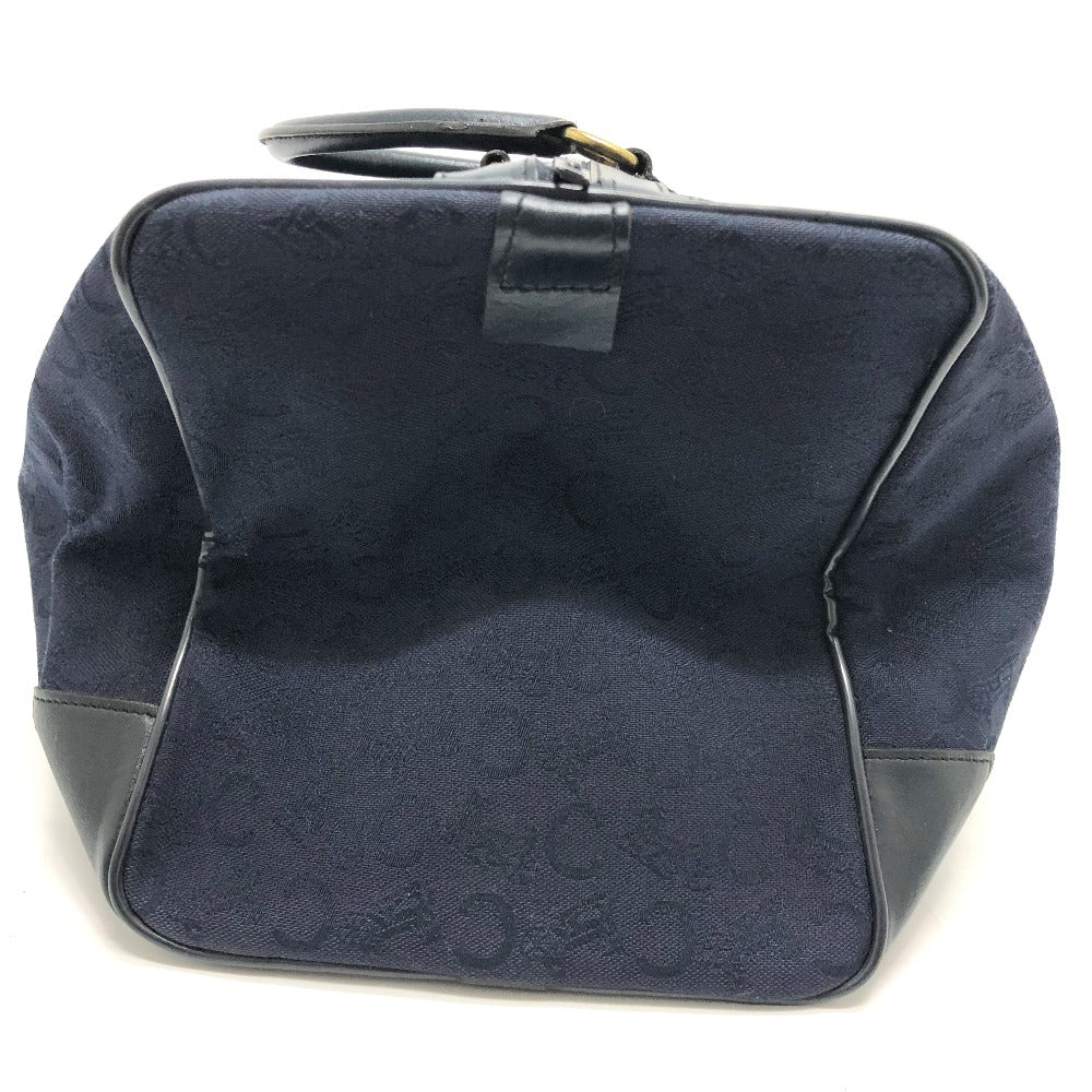 CELINE Boston Duffel bag Canvas / leather Navy C Macadam Carriage Women