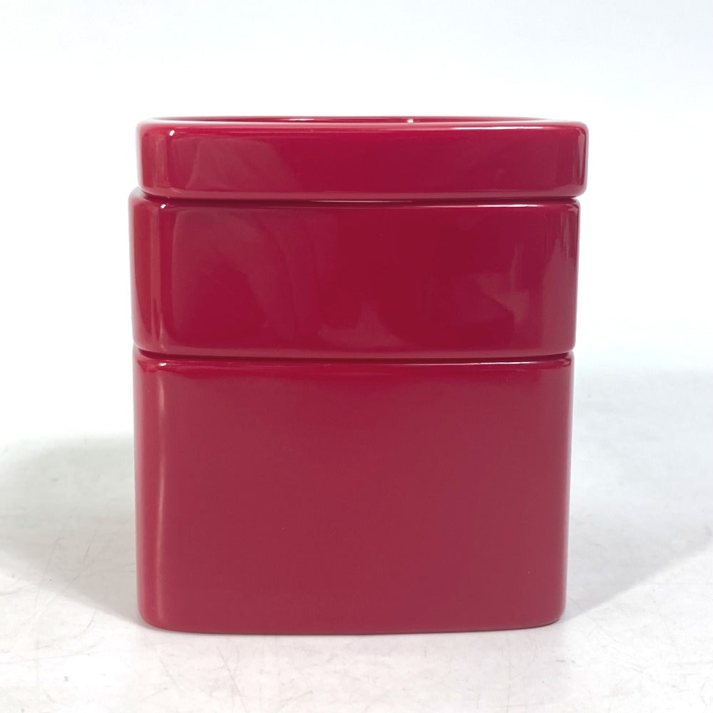 LOUIS VUITTON Bangle Model number unknown plastic Red Accessories Square LV logo Women