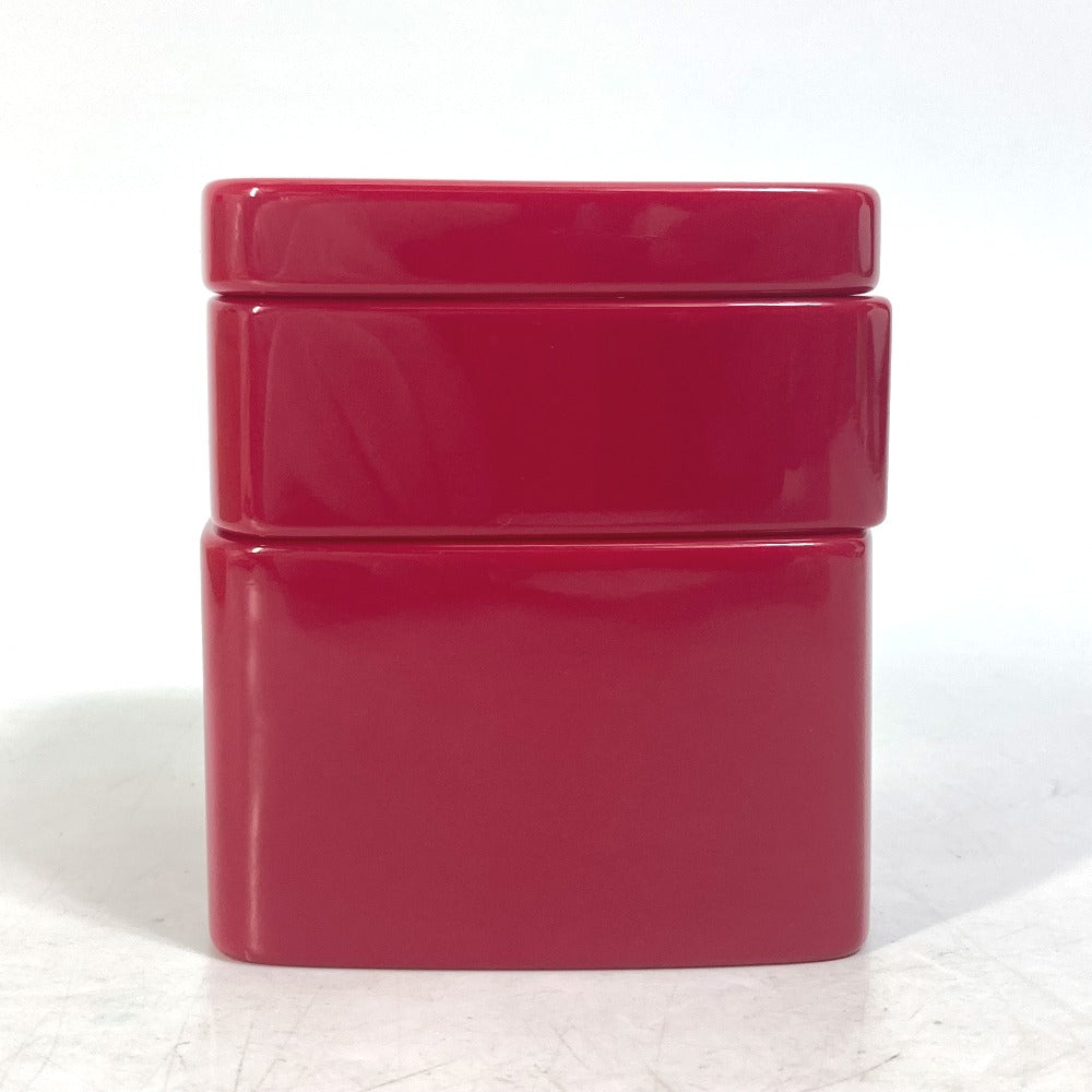 LOUIS VUITTON Bangle Model number unknown plastic Red Accessories Square LV logo Women