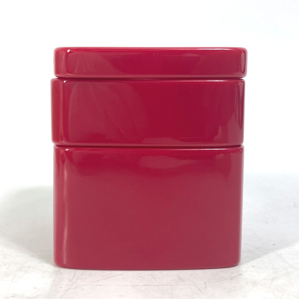 LOUIS VUITTON Bangle Model number unknown plastic Red Accessories Square LV logo Women