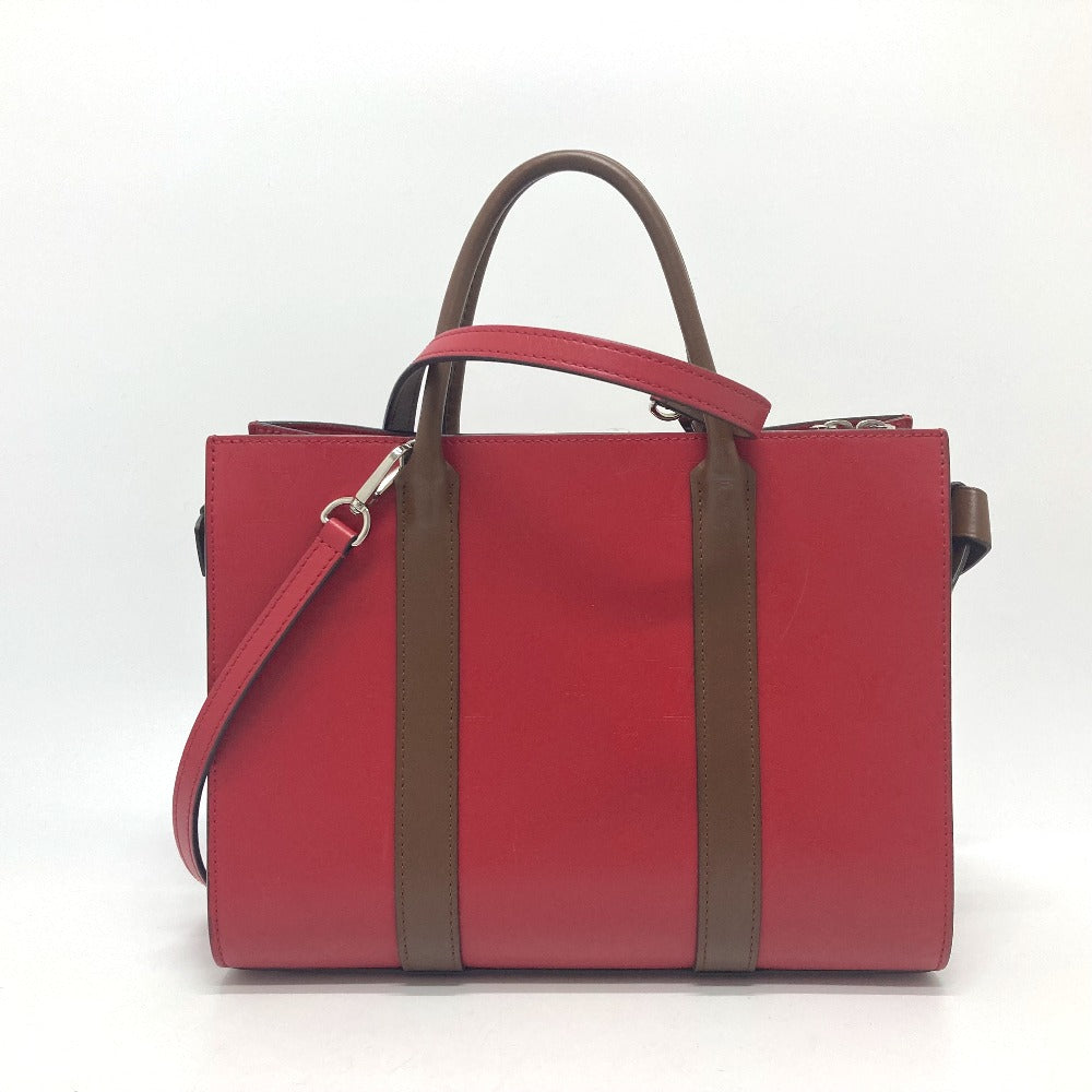 LOUIS VUITTON Tote Bag leather Red Monogram Very Tote MM Women