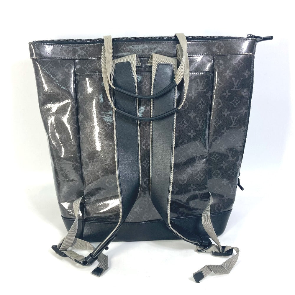 Luxury Women's Tote Bag | LOUIS VUITTON Tote Bag Plastics black Monogram Eclipse Glaze Zipped tote mens