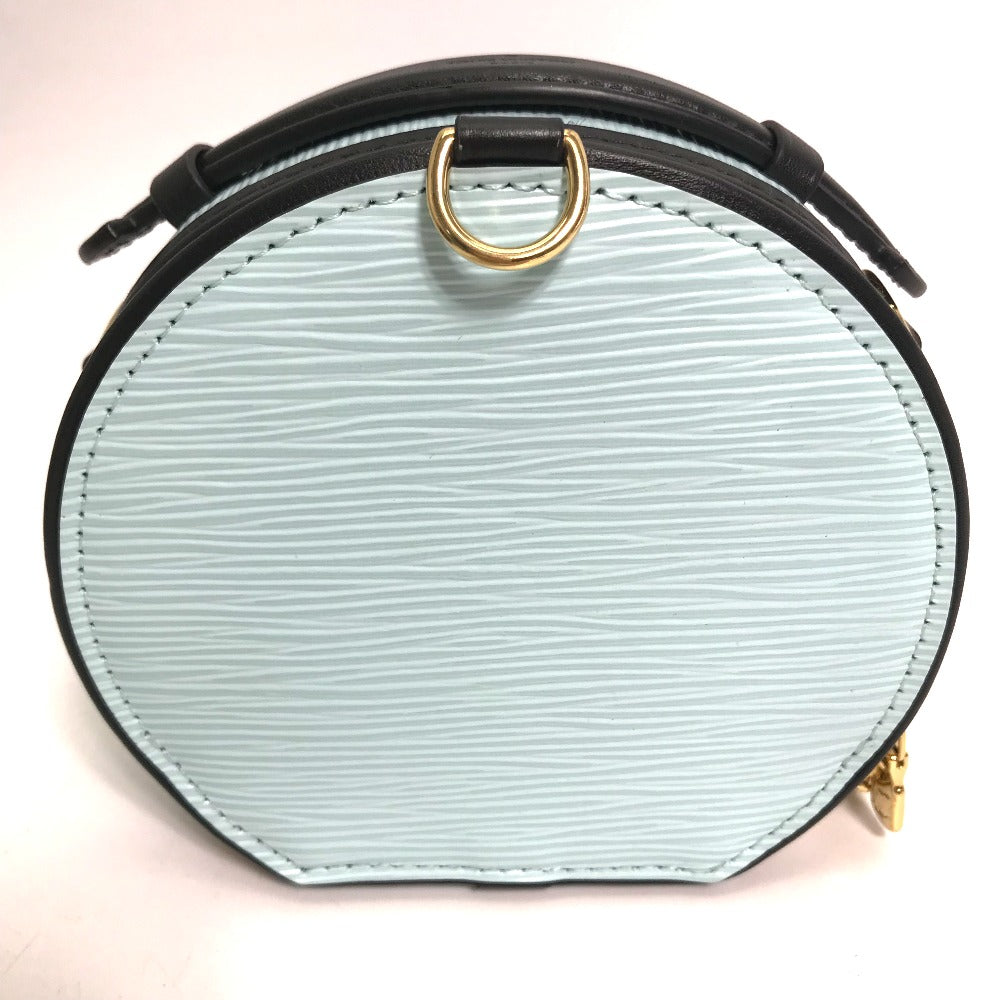 LOUIS VUITTON Shoulder Bag Epi Leather blue Epi Petit Bowat Chapo Women