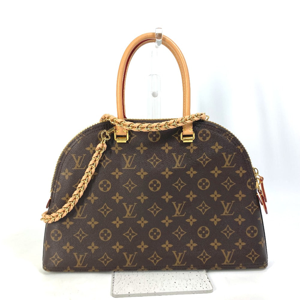 LOUIS VUITTON Handbag Monogram canvas Brown Monogram LV Moon Alma