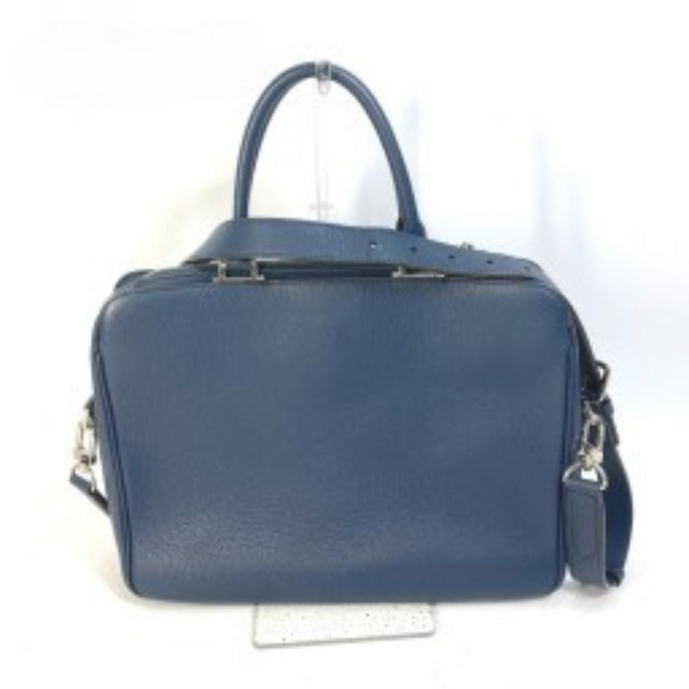 LOUIS VUITTON Business bag Taurillon Clemence Leather Navy Shoulder Bag Handbag Crossbody Armand MM mens