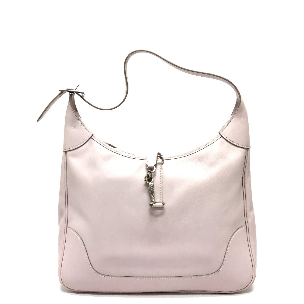 HERMES Shoulder Bag Vaux Swift pink Trim 35
