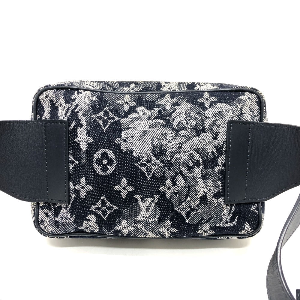 Luxury Women's Handbag | LOUIS VUITTON Sling bag canvas Navy Monogram tapestry Bum back mens