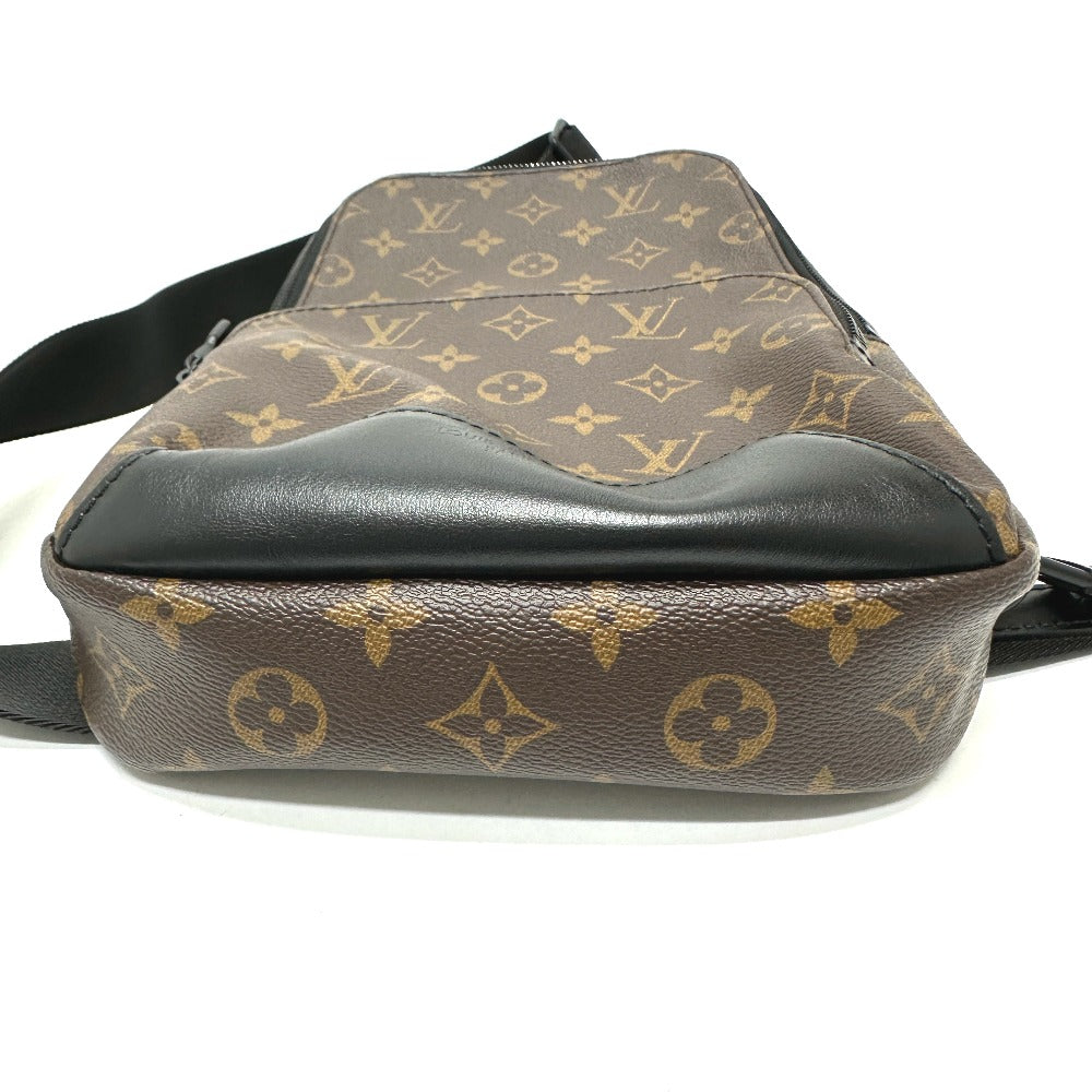LOUIS VUITTON Sling bag Monogram macacer canvas Brown Monogram macacer Avenue sling bag mens