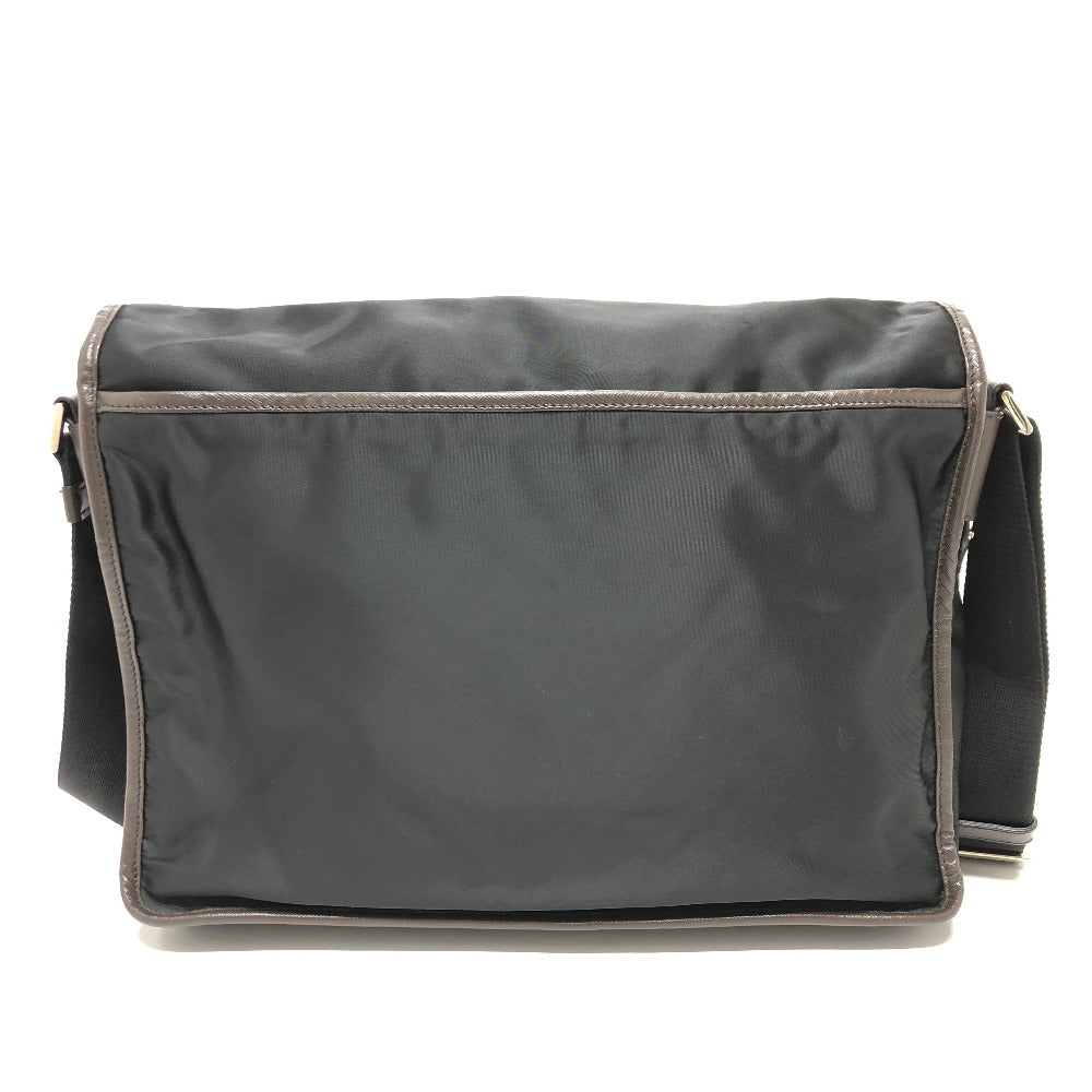 PRADA Shoulder Bag VA0793 Nylon black Messenger bag mens