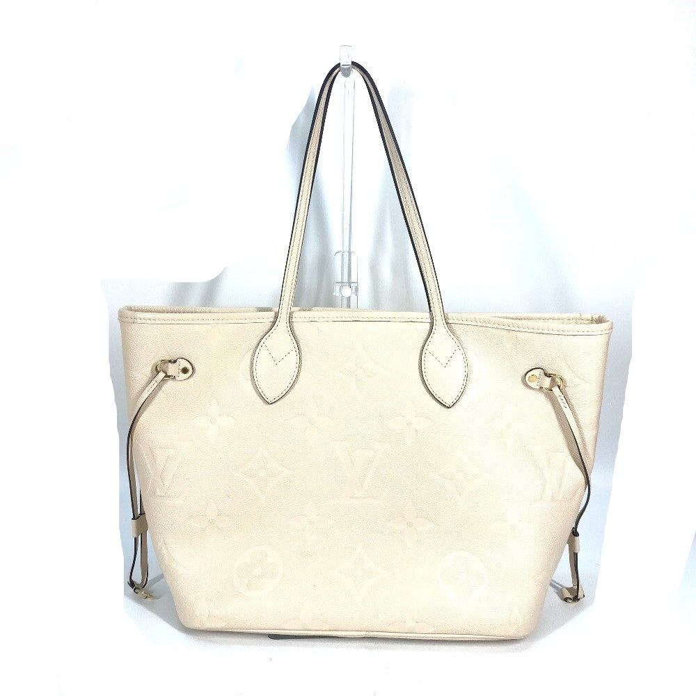 LOUIS VUITTON Tote Bag Monogram Ann Platt Leather beige Monogram Ann Platt Neverfull MM Women