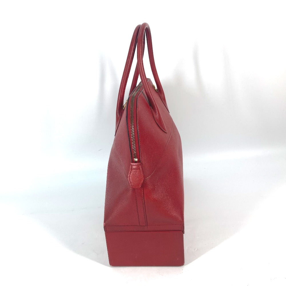 HERMES Handbag Courchevel Red McPherson