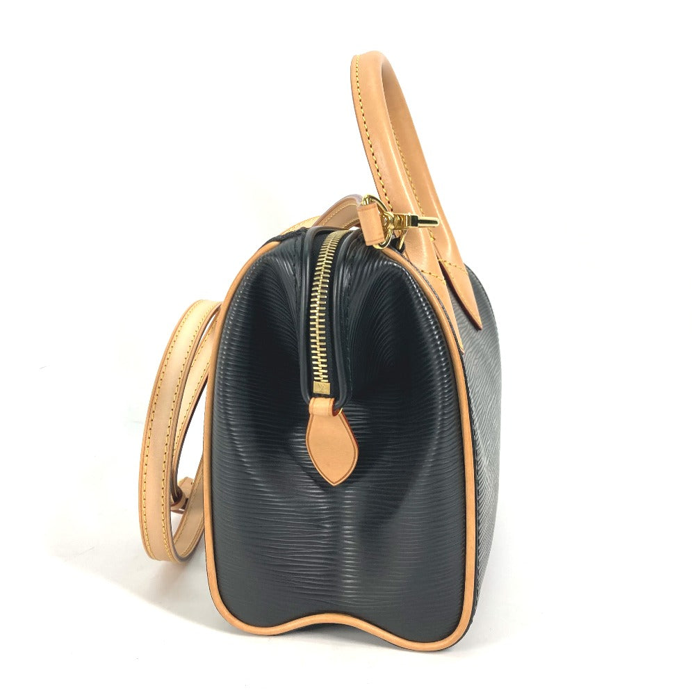 LOUIS VUITTON Handbag Epi Leather black Epi Bag Crossbody Dog PM Women