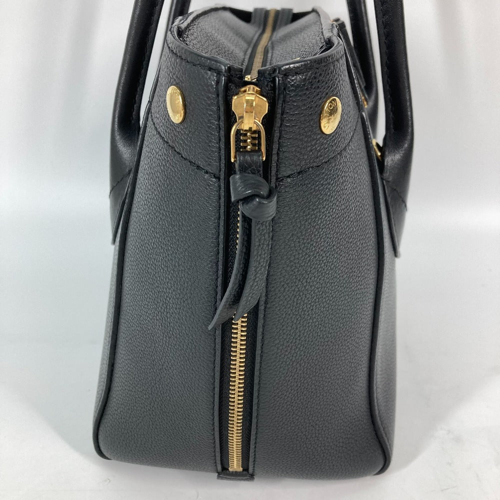LOUIS VUITTON Handbag Taurillon Clemence Leather black Bag Freedom Women