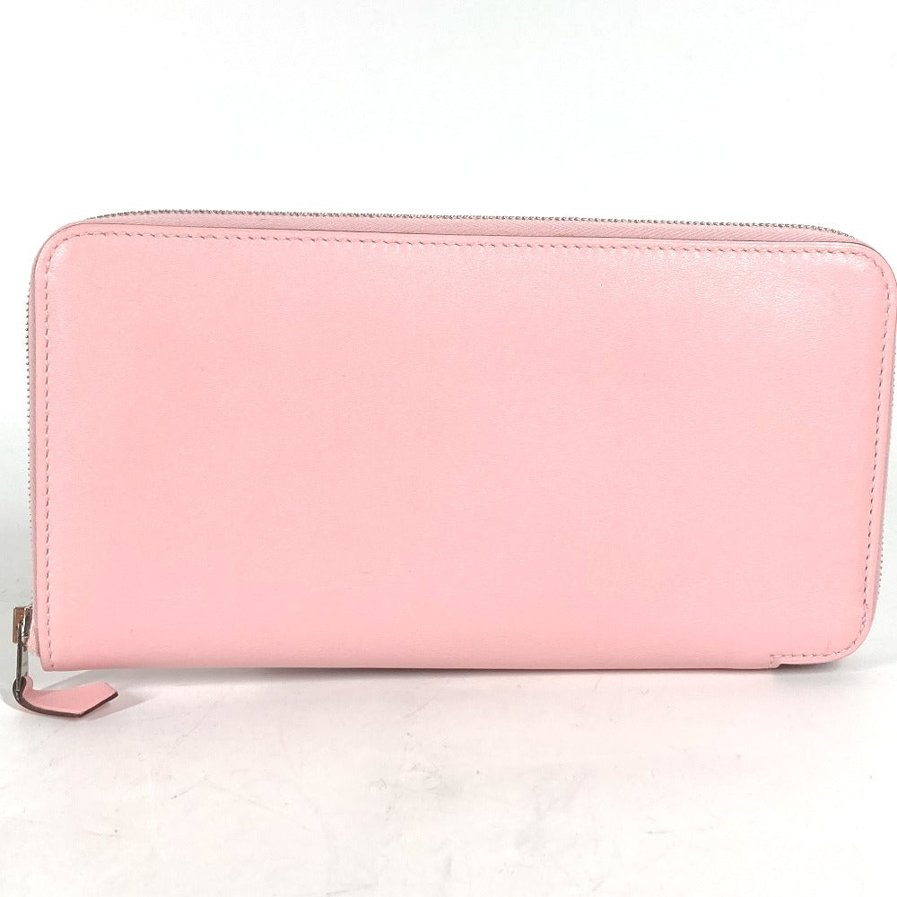 HERMES Long Wallet Purse Swift pink Long wallet Azap Long