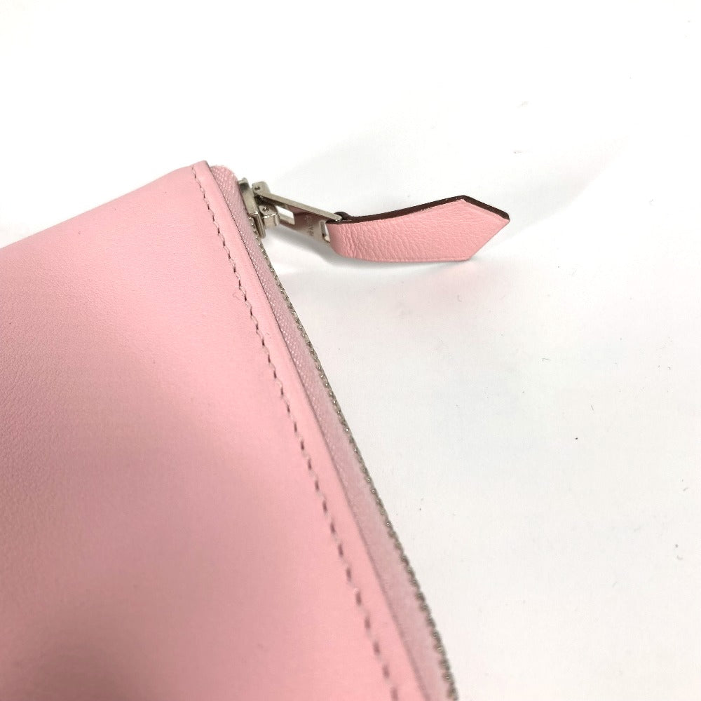 HERMES Long Wallet Purse Swift pink Long wallet Azap Long