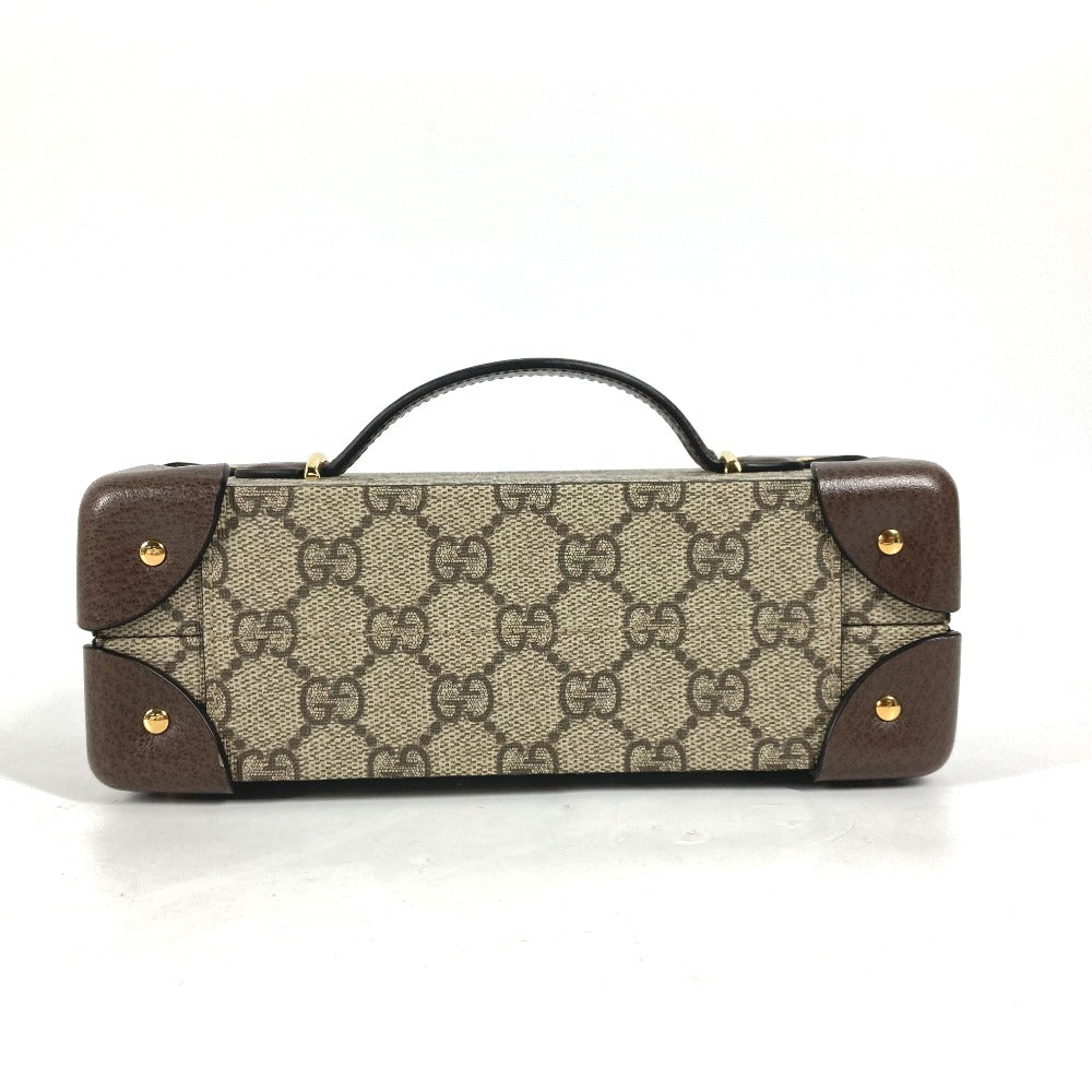 GUCCI Handbag 675969 GG Supreme canvas, leather beige GG Supreme Case Apple Watch Padlock Case for Apple Watch Women