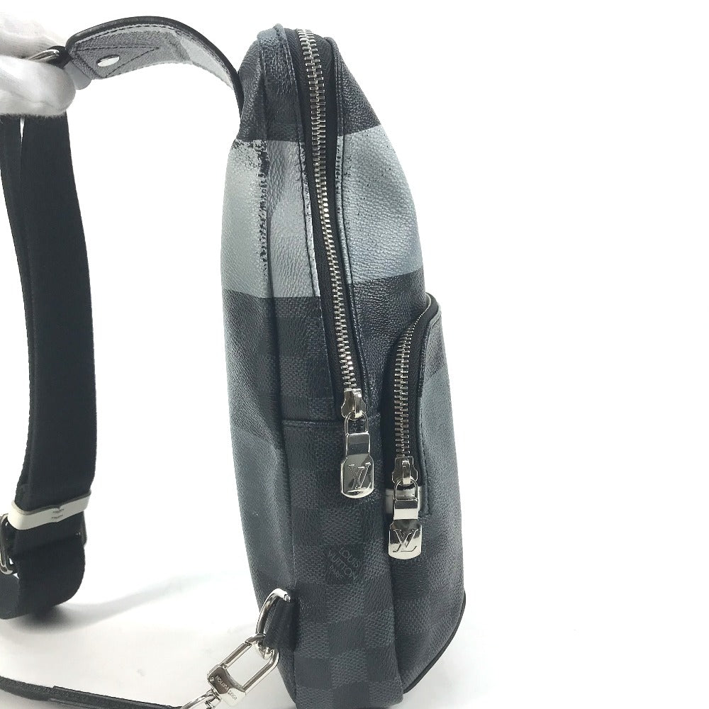 Luxury Women's Handbag | LOUIS VUITTON Sling bag Damier Graffit Giant Canvas black Damier Graphite Giant Avenue Slingback mens